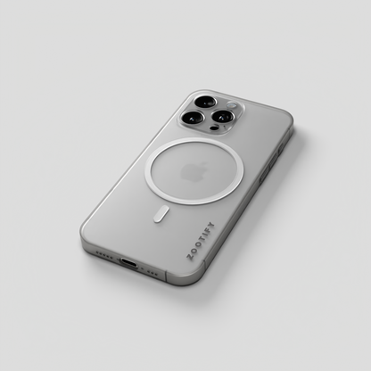 Textura –  White  PaperFeel MagSafe Case for iPhone 15 pro