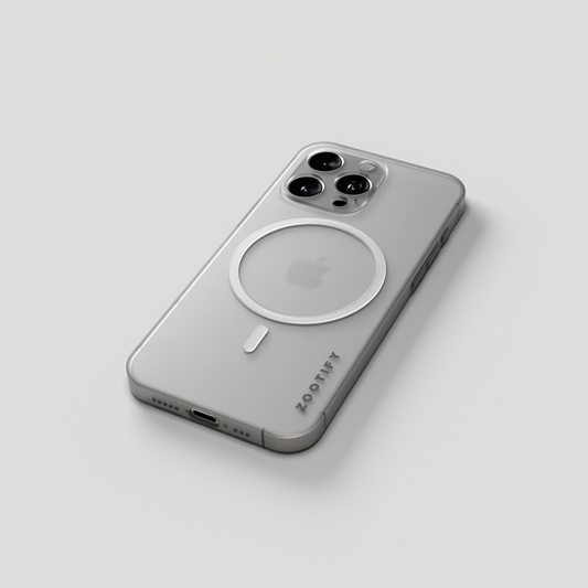 Textura –  White  PaperFeel MagSafe Case for iPhone 15 pro