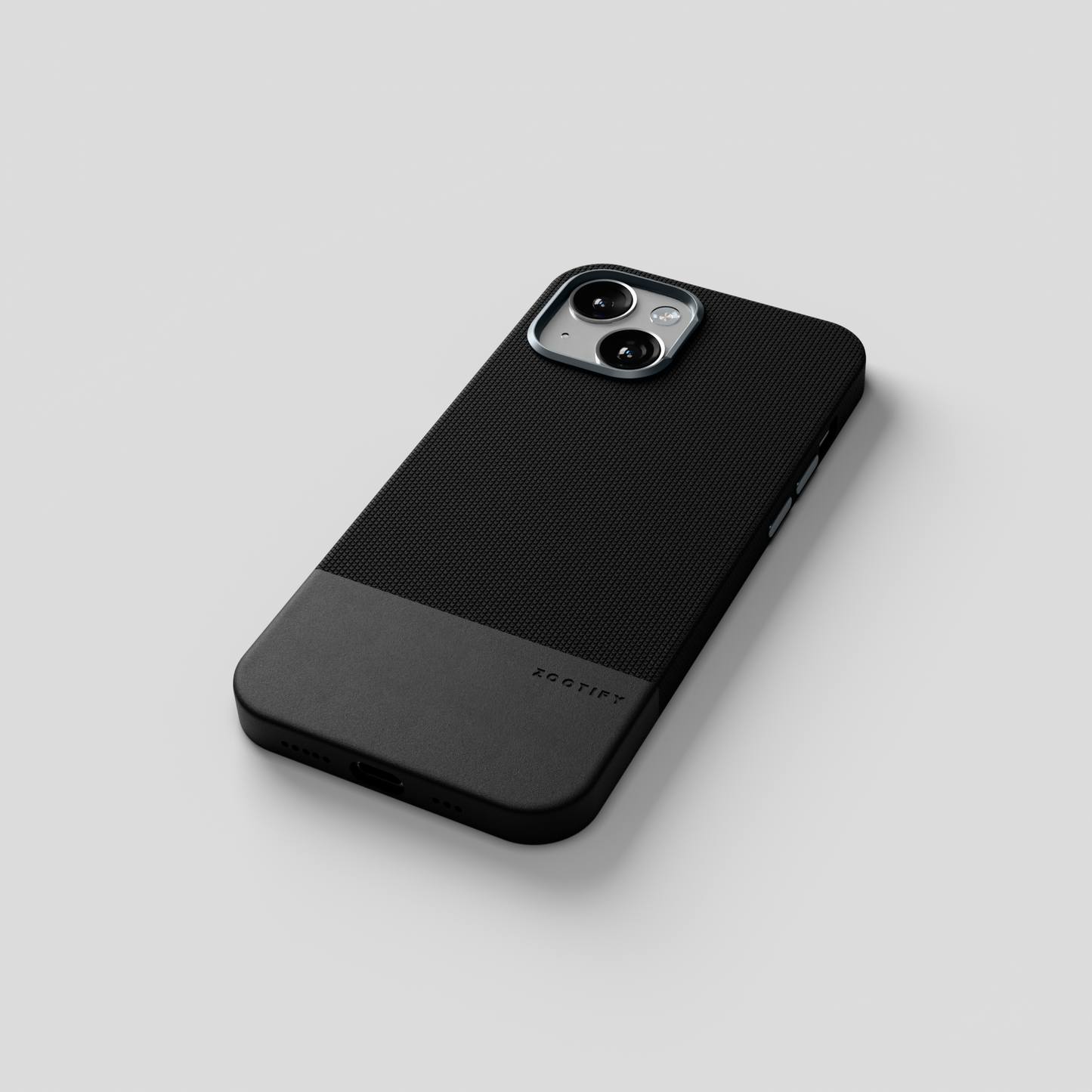 ForgeCraft – Vintage Leather Grip Case for iPhone 15