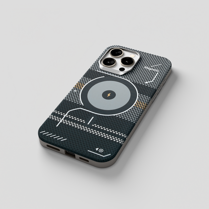 ArtiShell – Grey Detachable Layer Modular MagSafe Case for iPhone 15 pro max