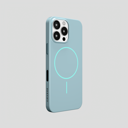 GlossCraft – Green Classic Glossy Magsafe Phone Case for iPhone 16 pro