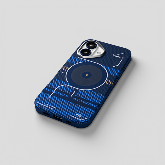 ArtiShell – Blue Detachable Layer Modular MagSafe Case for IPhone 16