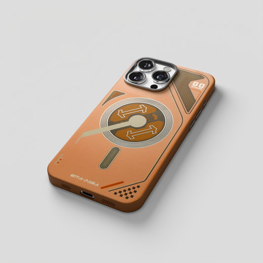 VectorEdge – Brown Modern Aesthetics Magsafe case for iPhone 16 pro max
