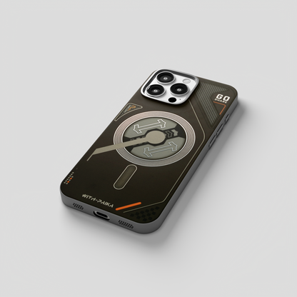 VectorEdge – Black  Modern Magsafe case for iPhone 16 pro