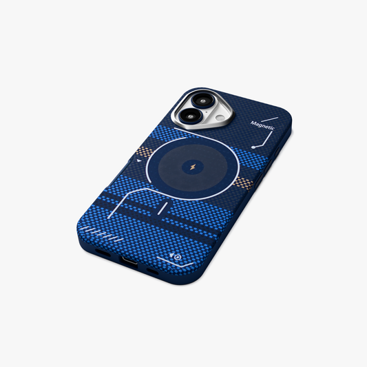 ArtiShell – Blue Detachable Layer Modular MagSafe Case for iPhone 16