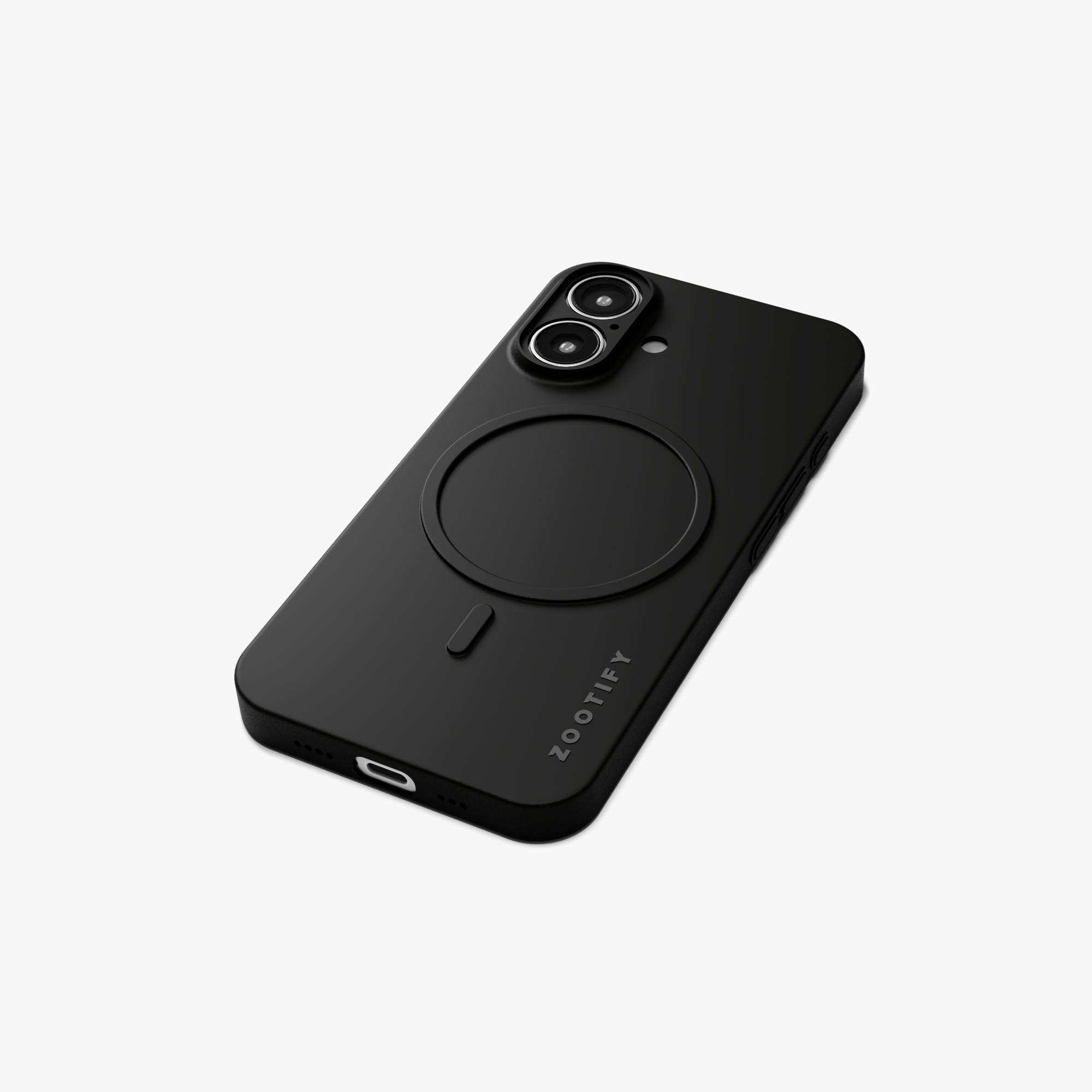 Textura – Black PaperFeel MagSafe Case for iPhone 16