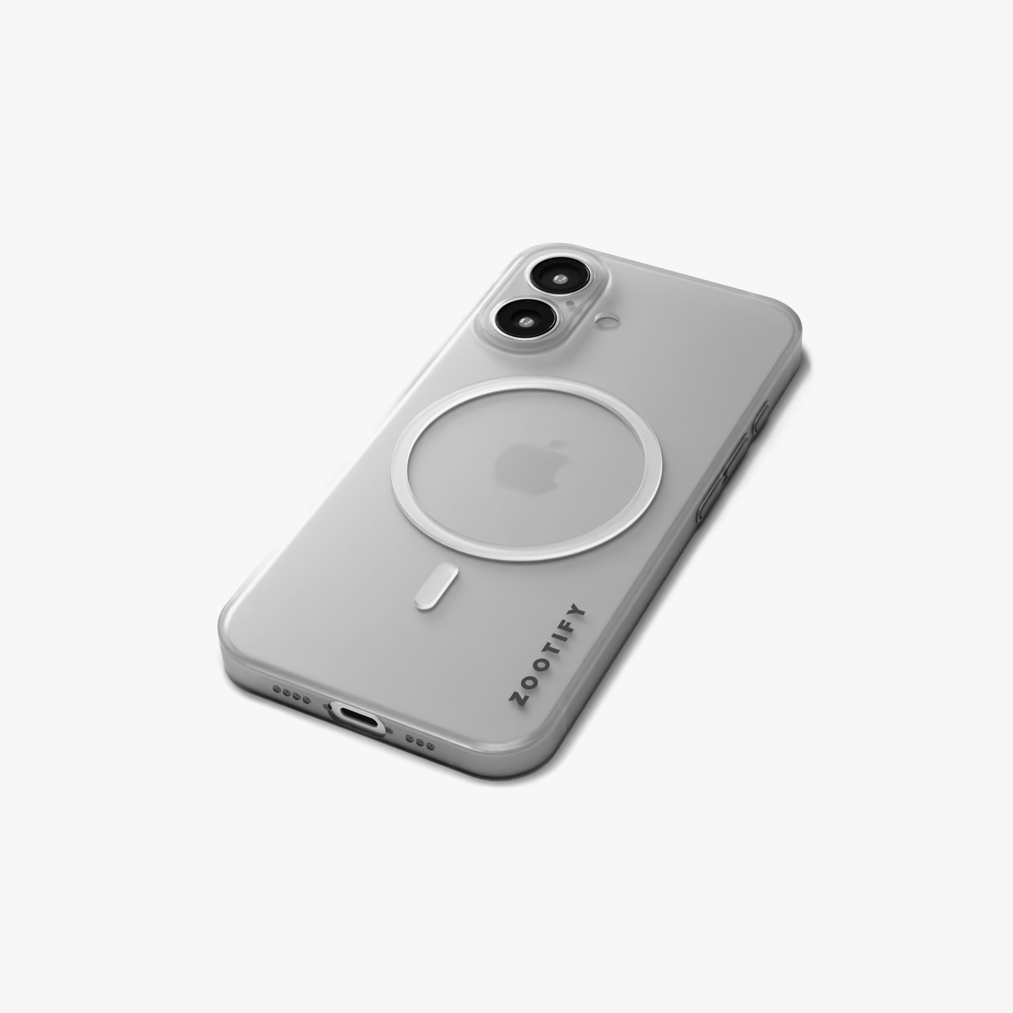 Textura – White PaperFeel MagSafe Case for iPhone 16