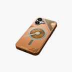 VectorEdge – Brown Modern Aesthetics MagSafe case for iPhone 16