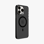 Ironclad Aura – Smokey Grey MagSafe Transparent Shield Case for iPhone 15 pro max