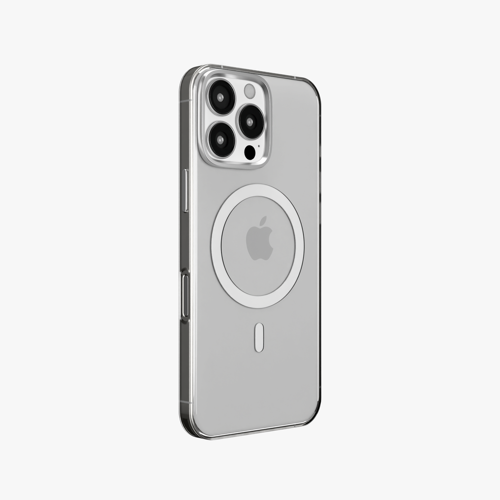 Ironclad Aura – Clear MagSafe Transparent Shield Case for iPhone 16 pro
