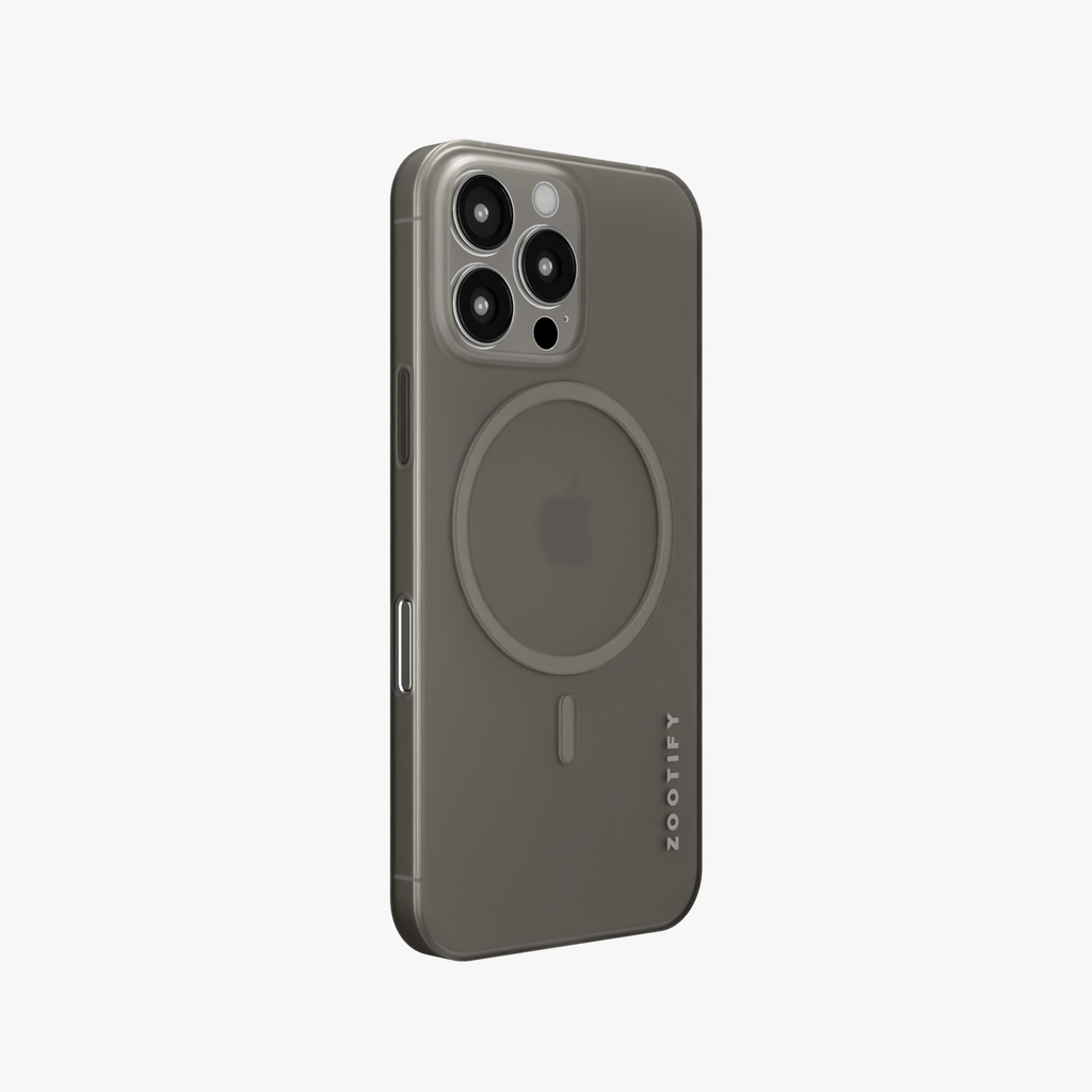Textura – Grey PaperFeel MagSafe Case for iPhone 16 pro