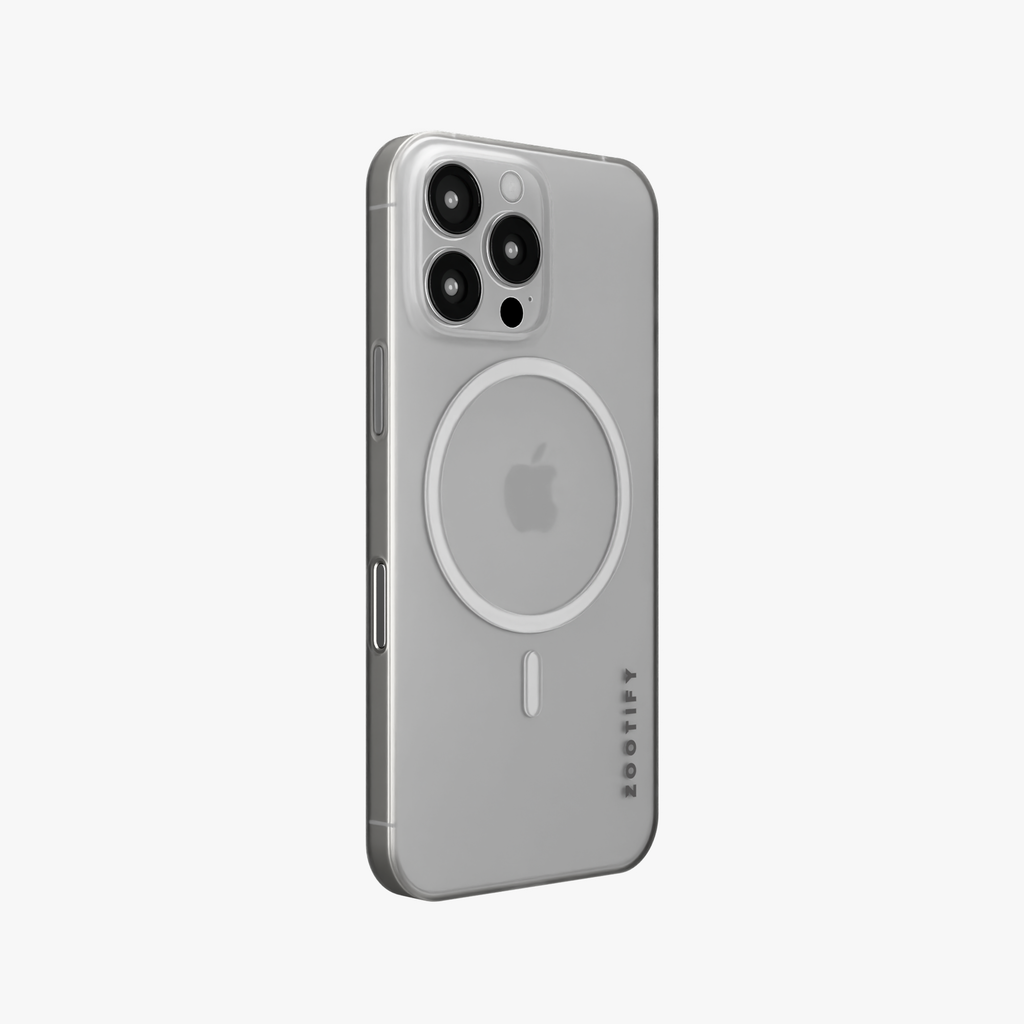Textura – White PaperFeel MagSafe Case for iPhone 16 pro