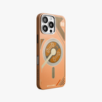 VectorEdge – Brown Modern MagSafe case for iPhone 16 pro