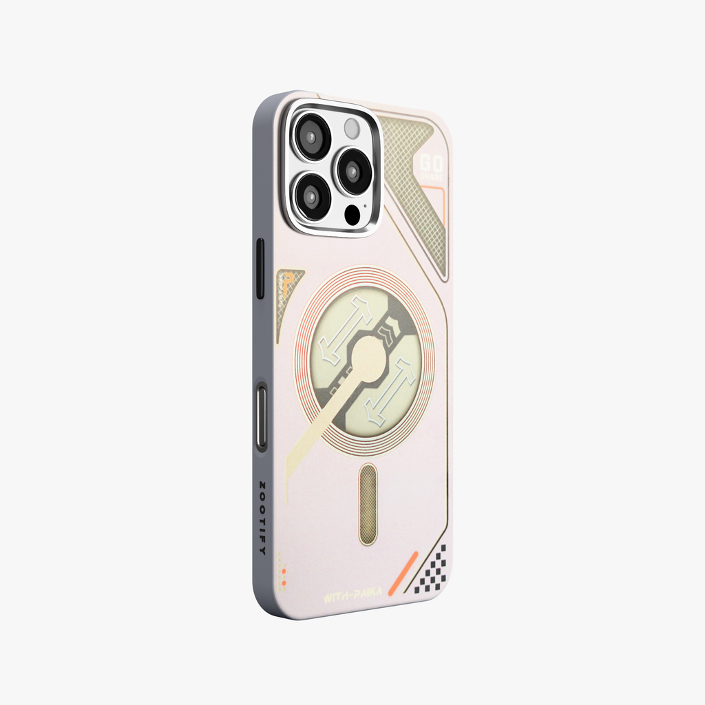 VectorEdge – Grey Modern MagSafe case for iPhone 16 pro