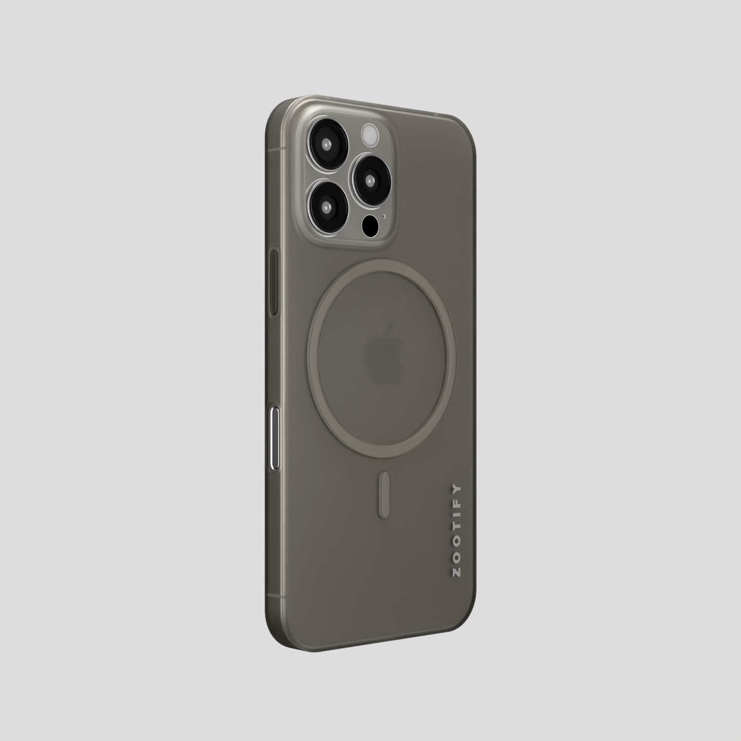 Textura – Titanium Grey PaperFeel MagSafe Case for iPhone 16 pro