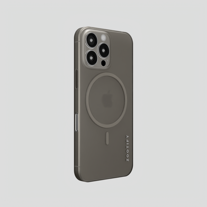 Textura – Titanium Grey PaperFeel MagSafe Case for iPhone 16 pro