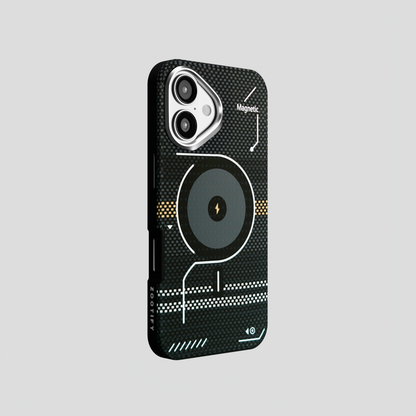ArtiShell – Black Detachable Layer Modular MagSafe Case for IPhone 16