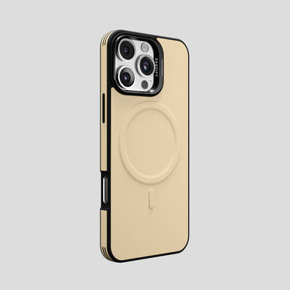 PrimoEdge – Dessert Luxe Leather design Magsafe case for iPhone 16 pro max