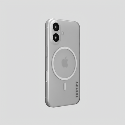 Textura – White PaperFeel MagSafe Case for iPhone 16
