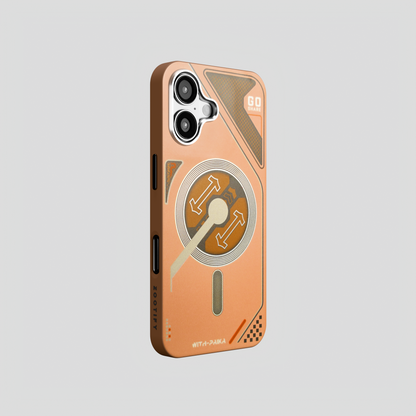VectorEdge – Brown Modern Aesthetics Magsafe case for iPhone 16