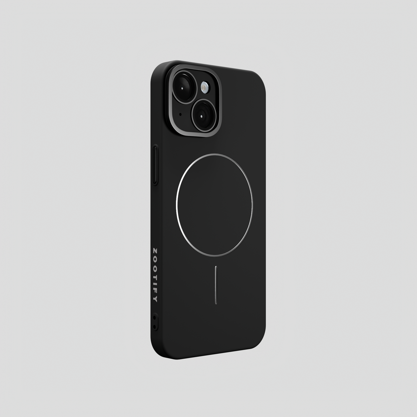 CamSafe – Minimal phone case with Kickstand & LensGuard for IPhone 15
