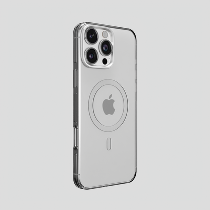 Ironclad Aura – Clear MagSafe Transparent Shield Case for iPhone 16 pro max