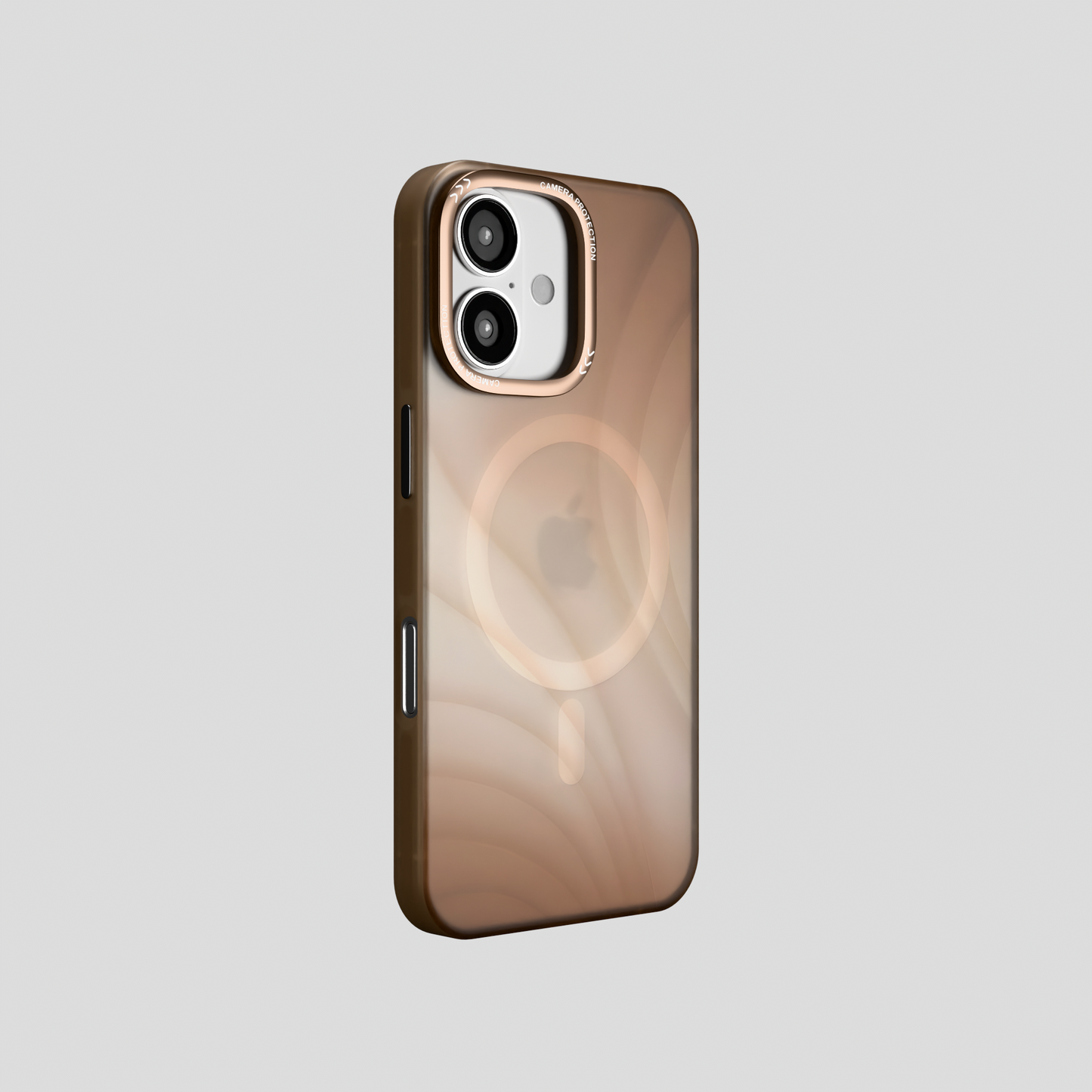 MeteorGlow – Desert Unique Frosted Finish MagSafe Case for iPhone 16