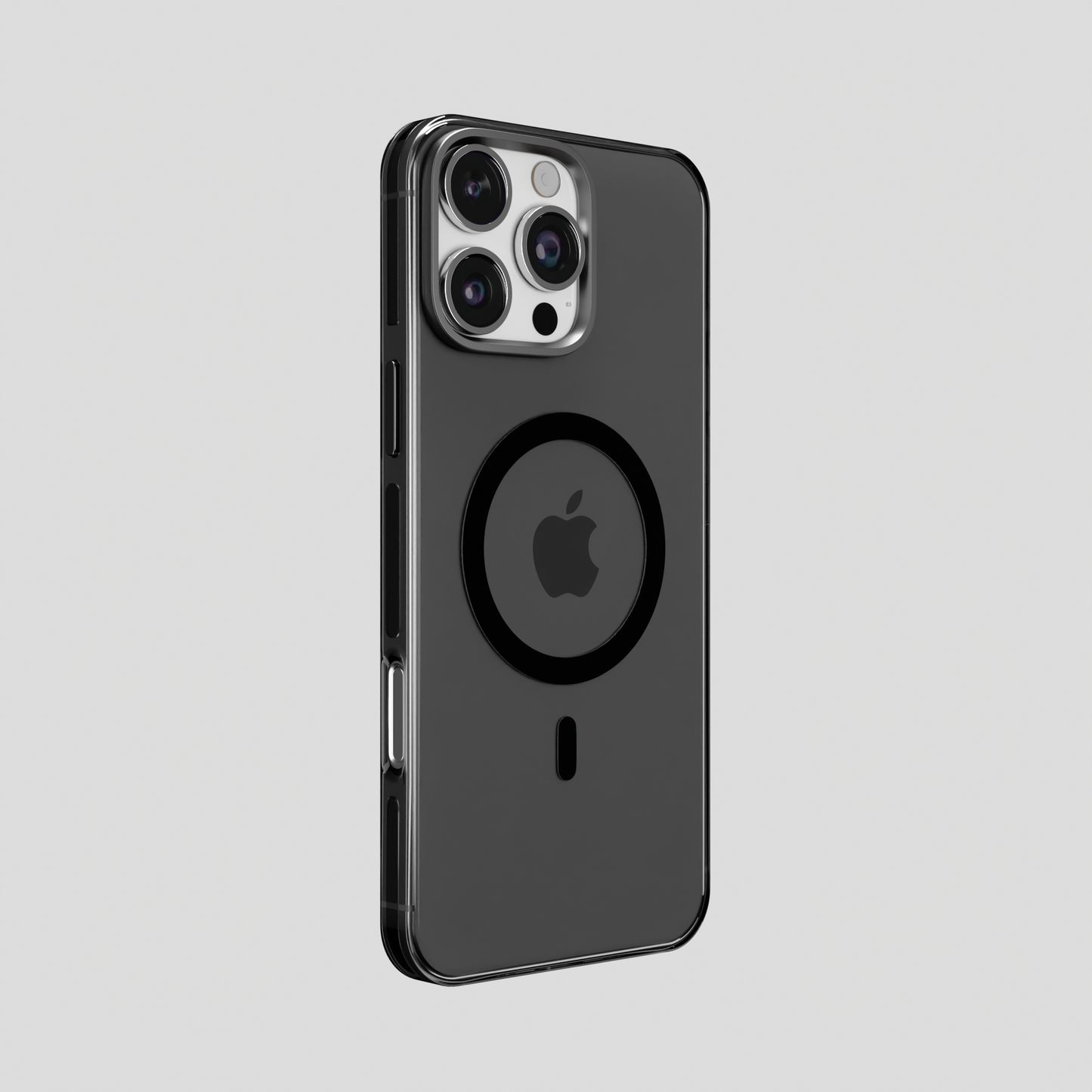 Ironclad Aura – Smoky MagSafe Transparent Shield Case for iPhone 16 pro max