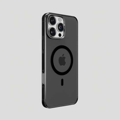 Ironclad Aura – Smoky MagSafe Transparent Shield Case for iPhone 16 pro max