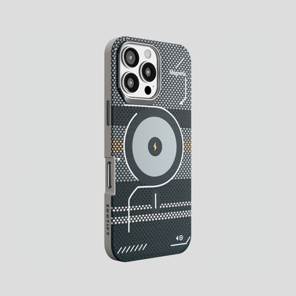 ArtiShell – Grey Detachable Layer Modular MagSafe Case for iPhone 16 pro