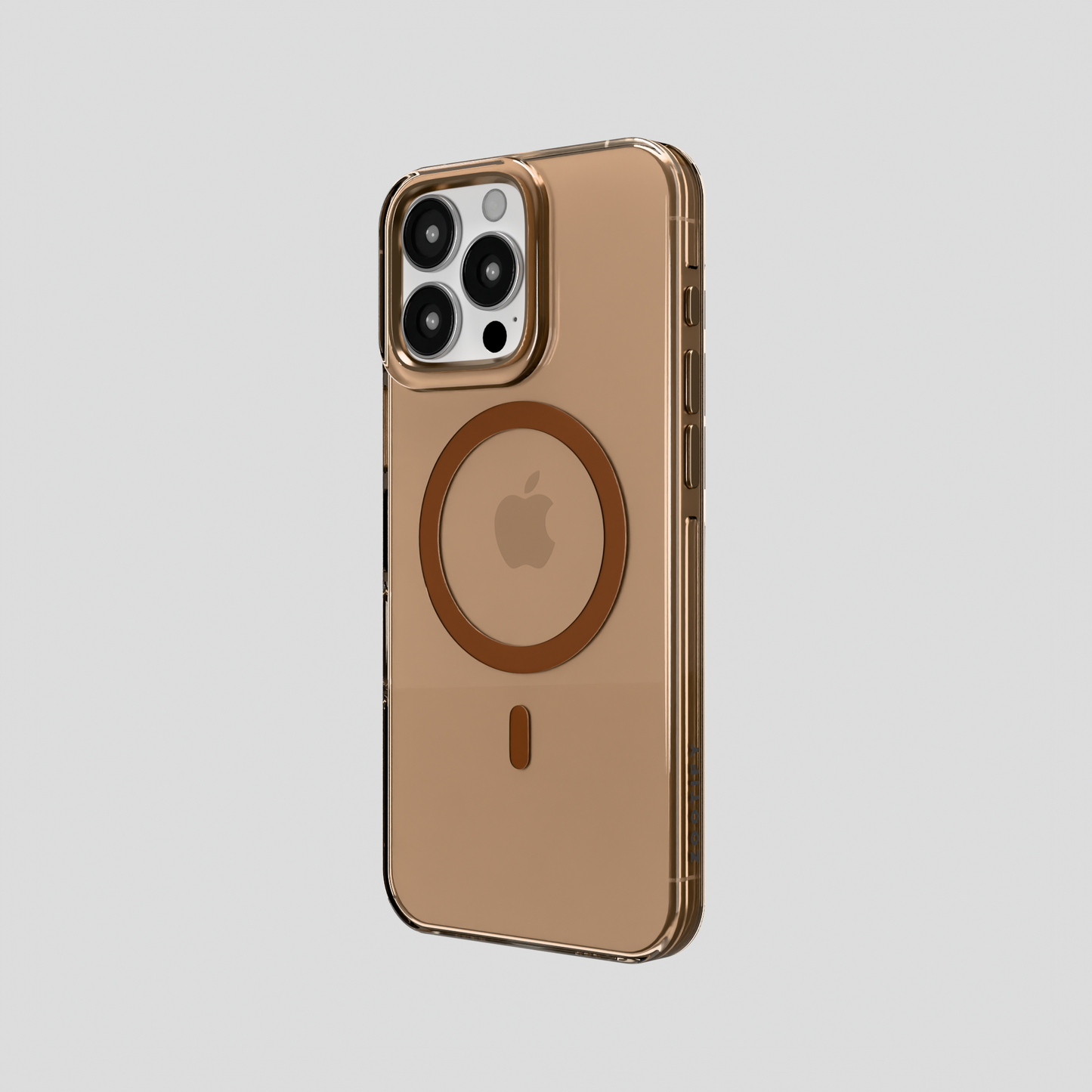 Crystal Flux – Transparent Magnetic Case for iPhone 16 pro
