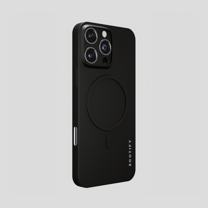 Textura – Black PaperFeel MagSafe Case for iPhone 16 pro max