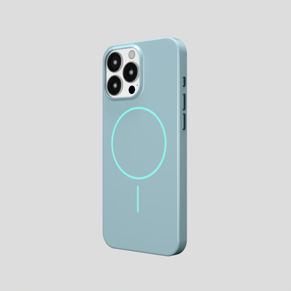 GlossCraft – Green Classic Glossy Magsafe Phone Case for iPhone 16 pro