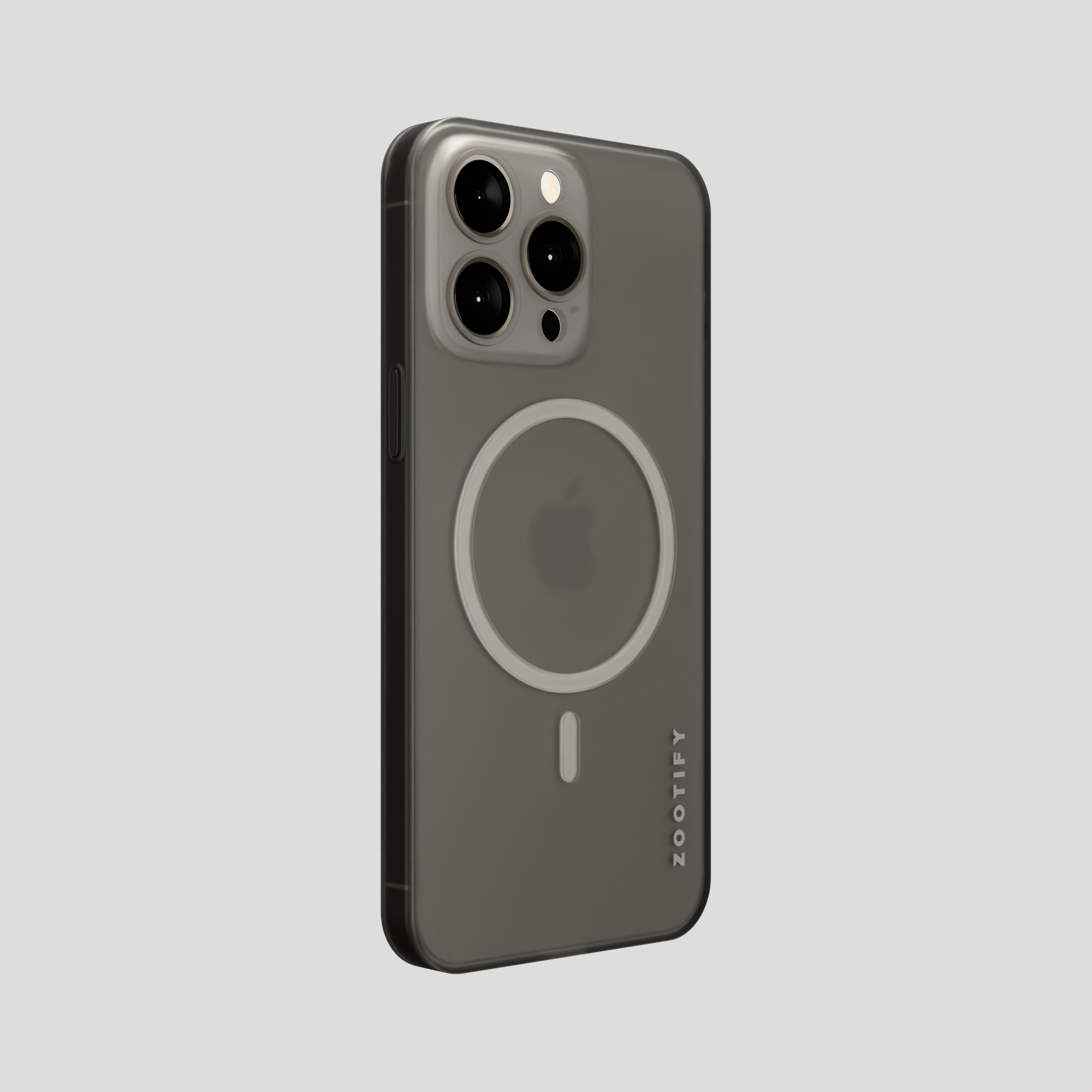 Textura – Grey PaperFeel MagSafe Case for iPhone 15 pro max