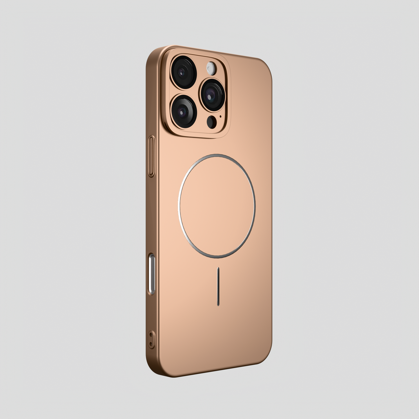 CamSafe – Dessert Minimal phone case with Kickstand & LensGuard for iPhone 16 pro max