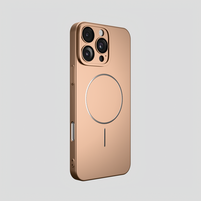 CamSafe – Dessert Minimal phone case with Kickstand & LensGuard for iPhone 16 pro max