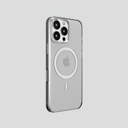 Ironclad Aura – Clear MagSafe Transparent Shield Case for iPhone 16 pro