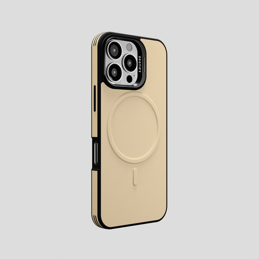 PrimoEdge – Dessert Luxe Leather design Magsafe case for iPhone 16 pro