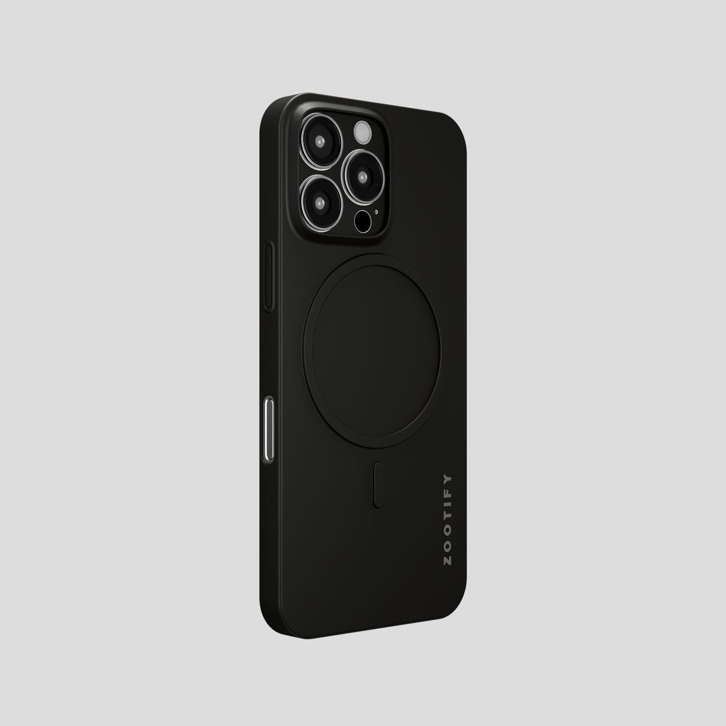 Textura – Black PaperFeel MagSafe Case for iPhone 16 pro