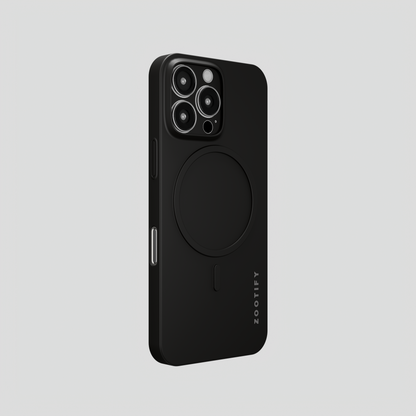 Textura – Black PaperFeel MagSafe Case for iPhone 16 pro