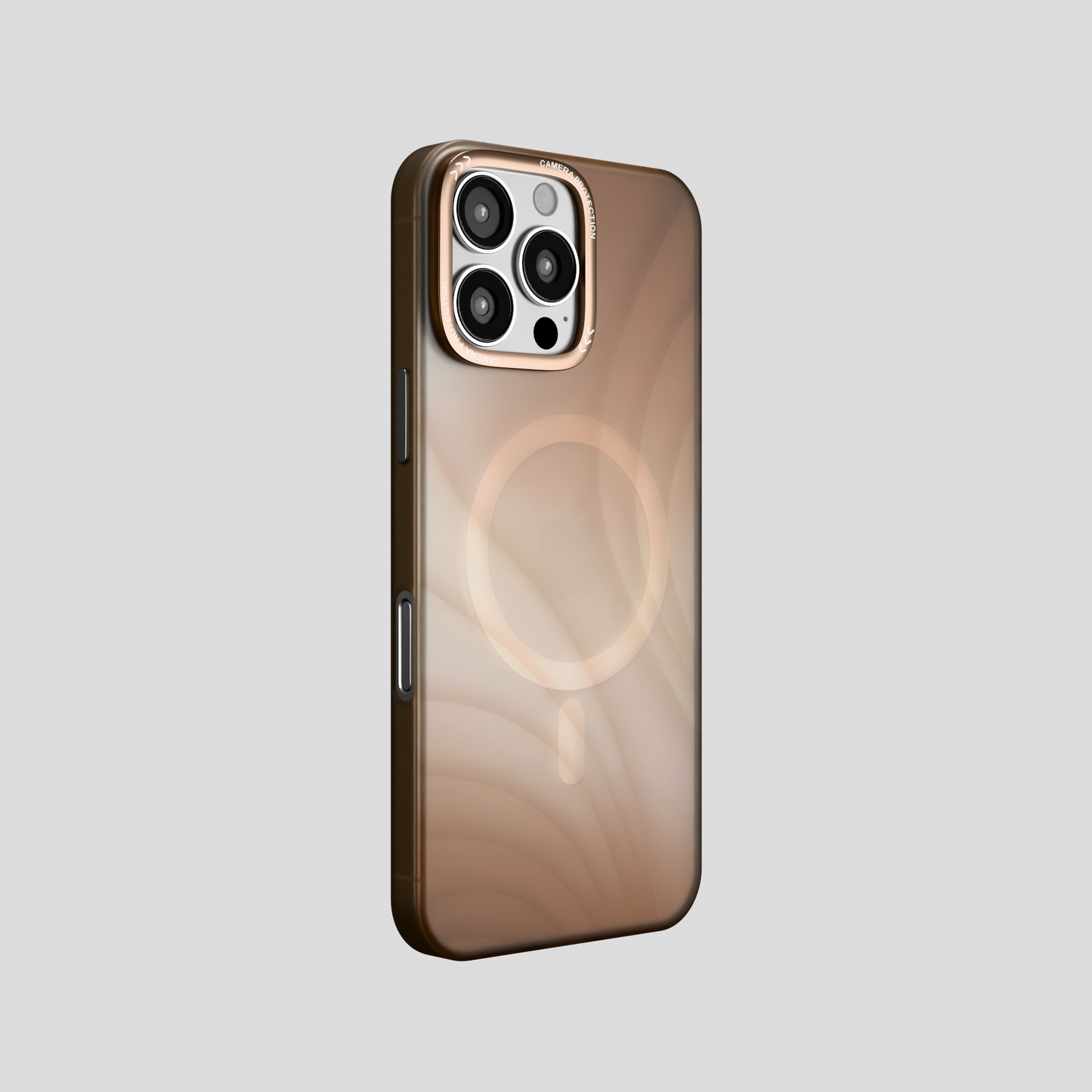 MeteorGlow – Desert Unique Frosted Finish MagSafe Case for iPhone 16 pro