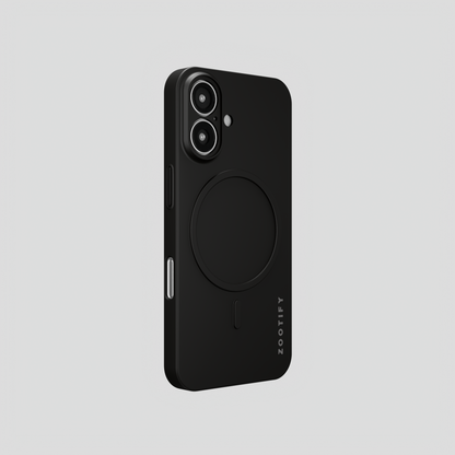 Textura – Black PaperFeel MagSafe Case for iPhone 16