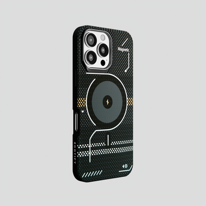 ArtiShell – Black Detachable Layer Modular MagSafe Case for iPhone 16 pro