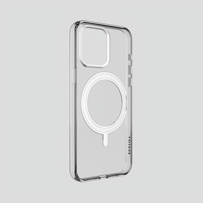 Orbit Grip – 360° Tactile O-Stand Clear transparent Case for iPhone 15 pro max