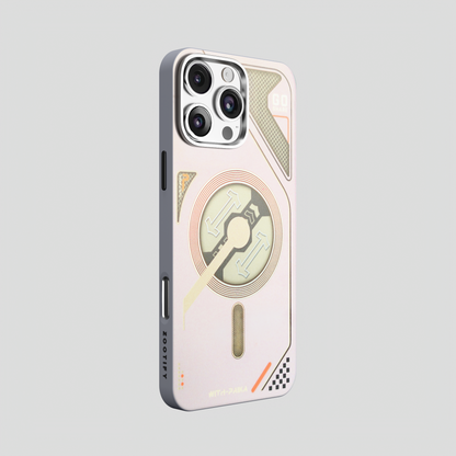 VectorEdge – Grey Modern Aesthetics Magsafe case for iPhone 16 pro max