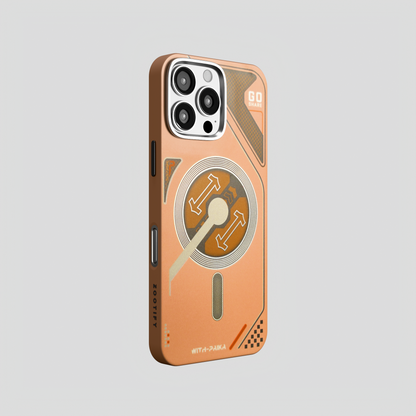 VectorEdge – Brown Modern Magsafe case for iPhone 16 pro
