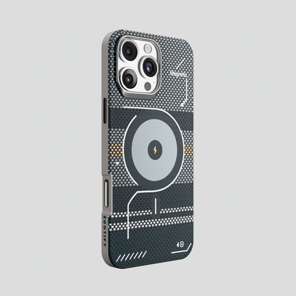 ArtiShell – Grey Detachable Layer Modular MagSafe Case for IPhone 16 pro max