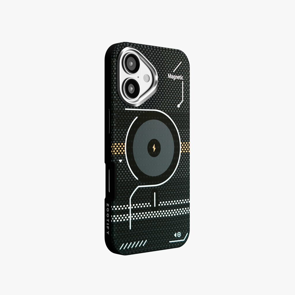 ArtiShell – Black Detachable Layer Modular MagSafe Case for iPhone 16