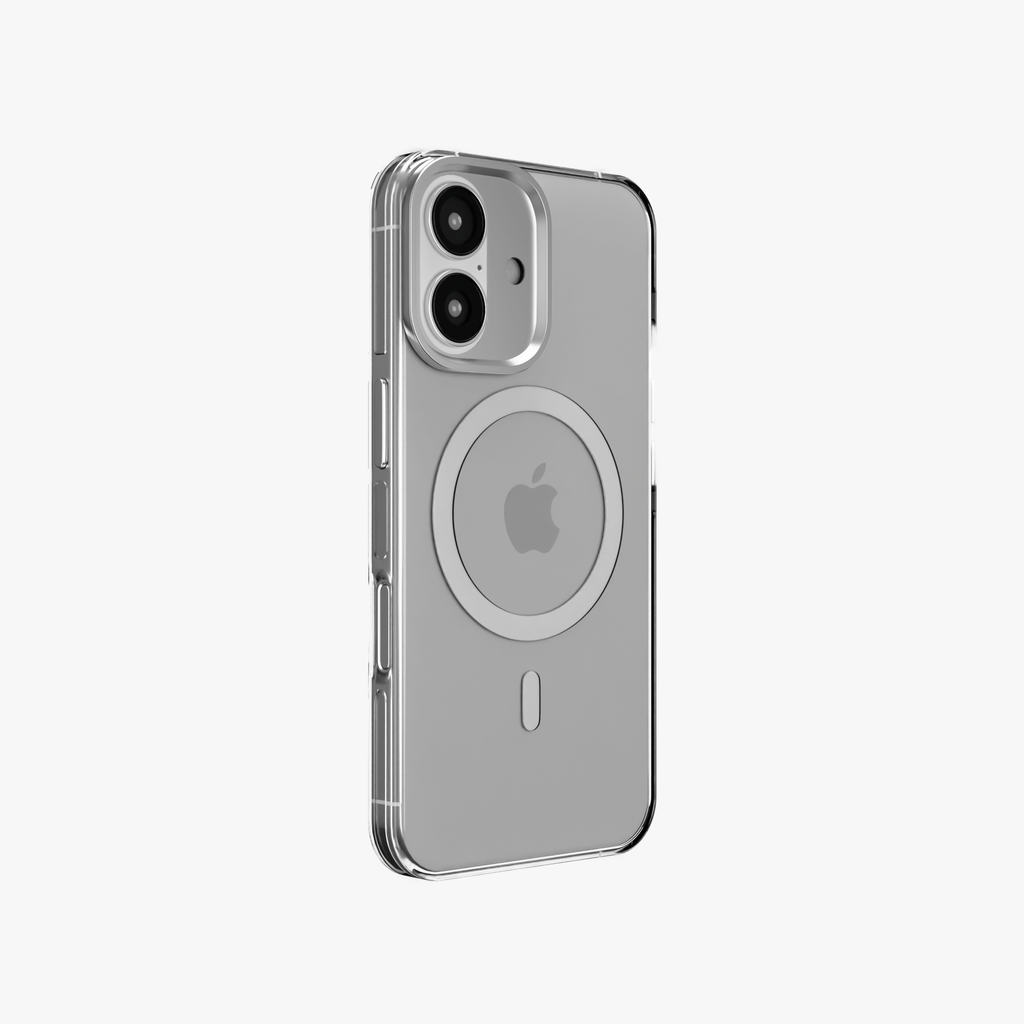 Ironclad Aura –  Clear MagSafe Transparent Shield Case for iPhone 16