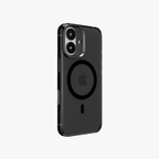 Ironclad Aura –  Smoky Grey MagSafe Transparent Shield Case for iPhone 16